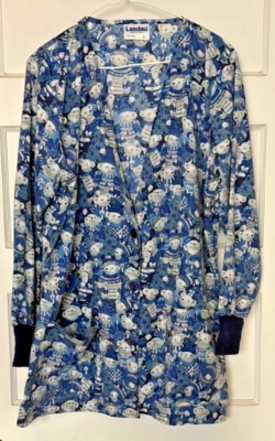 Landau Polar Bear Scrub Top Jacket Size L - Image 1 of 4