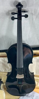 Mendini black violin - Image 1 of 3