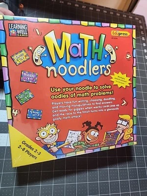 Math Noodlers Math Games Learning Well Games Grades 2-3 Math Skills Complete! - Image 1 of 4