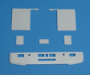 AMT Mack R685ST Front Bumper and Mud Flaps 1/25 Scale - Picture 1 of 8