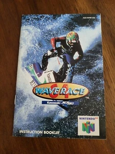 Nintendo N64 Wave Race 64 Anleitung Booklet nur Anleitung Manual - Bild 1 von 2