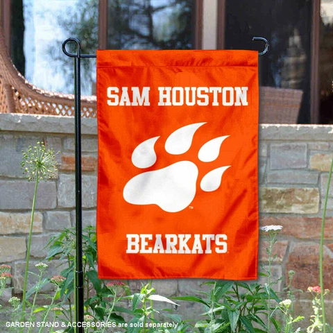 SHSU Bearkats New Paw Logo Garden Flag and Yard Banner Cover