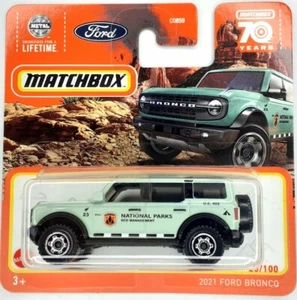 Matchbox 2023 - Ford Bronco 2021 #25/100 - HLD29 - Tarjeta corta - Imagen 1 de 1