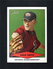 2007 Bowman Heritage Prospects #BHP63 Greg Smith - NM-MT