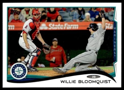 2014 Topps Update Willie Bloomquist Seattle Mariners #US-49 - Image 1 of 2