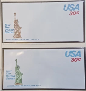 SCOTT UC53-54 AIR LETTER SHEETS 30 CENTS 1980 MINT NH - Picture 1 of 1