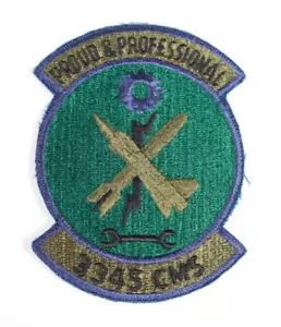USAF 3345 CMS 3345th Proud and Professional Patch NEW - Picture 1 of 5