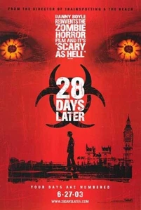 28 DAYS LATER ADVANCE Single Sided Original Movie Poster 27×40 inches - Picture 1 of 1