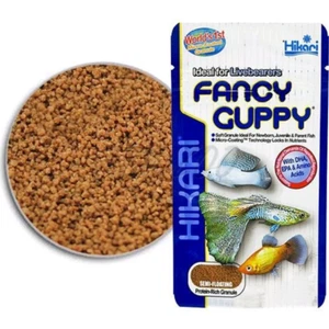 22g Hikari Fancy Guppy Small Fish Food Seaweed Extract Chitosan - Picture 1 of 9