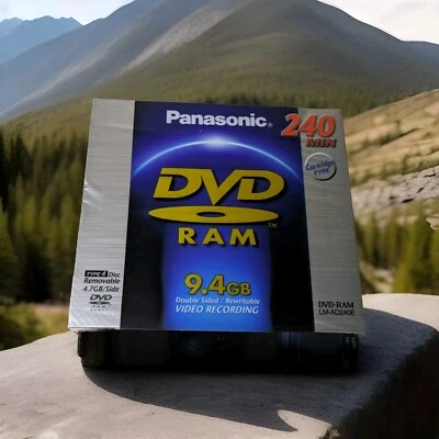 Panasonic DVD-RAM LM-AD240E 9.4GB 240 Min Disc Removable Cartridge Type 4 - Image 1 of 4