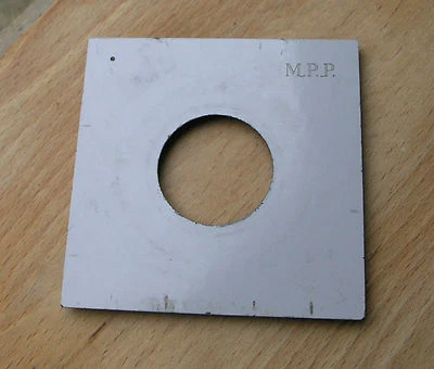 genuine MPP mk7 & 6 VII lens board panel 40mm compur copal 1 fit hole - Image 1 of 4