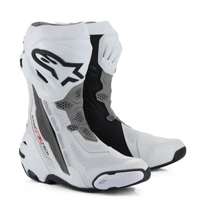 Alpinestars Supertech R Vented White Mid Grey Black (1202) - Picture 1 of 10