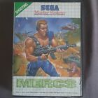 Sega Master System Game   Mercs Boxed Ohne Anleitung