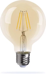 XQ-lite LED Filament Bulb Globe E27 4W 2500K Extra Warm White - Picture 1 of 2