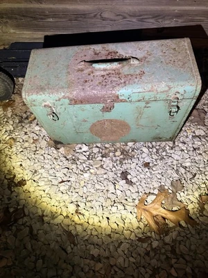 Fred W. Wappat Model A8 Circular Saw Gear Driven with Original Case Vintage USA - Image 1 of 4