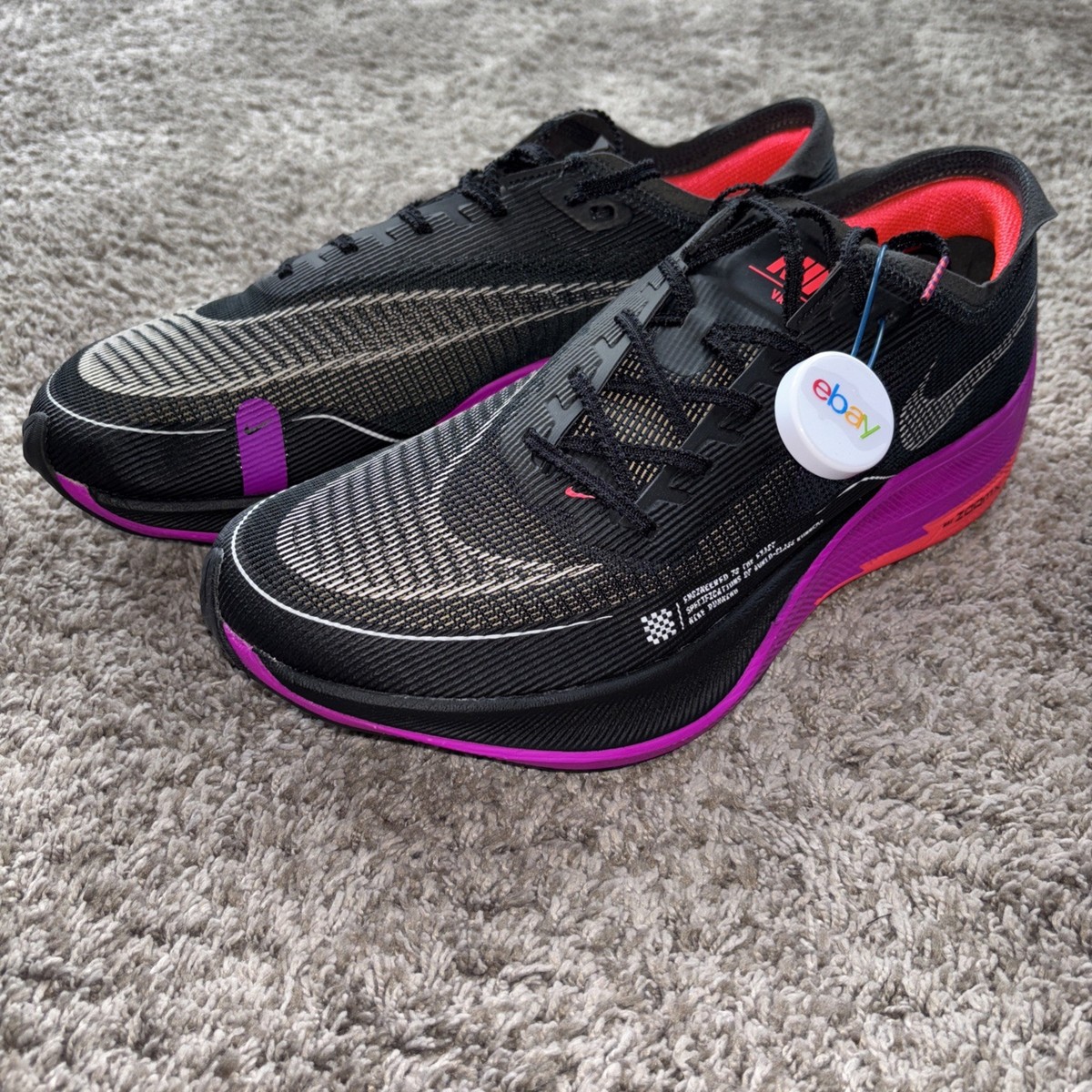 Nike ZoomX Vaporfly Next% Black for Sale | Authenticity Nike ZoomX Vaporfly Next% Black for Sale | Authenticity