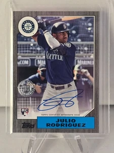 Topps Julio Rodríguez 2022 radiocontrol con tarjeta automática/199 Seattle Mariners - Imagen 1 de 2