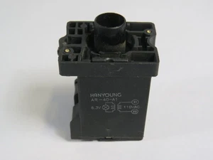 Hanyoung AR-40-A1 Indicator Light Base 6.3V 110VAC USED - Picture 1 of 3