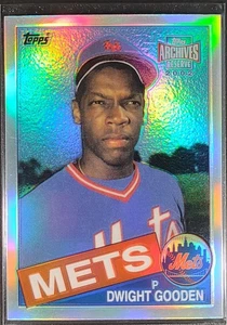2002 Topps Archives Reserve 1985 Rookie Reprint #/100 DWIGHT GOODEN #620 Mets - Picture 1 of 2