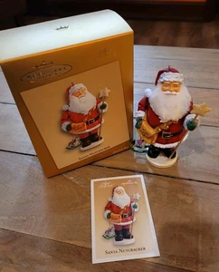 Hallmark Keepsake 2005 Santa Nutcracker Club Exclusive  Christmas Ornament - Picture 1 of 4