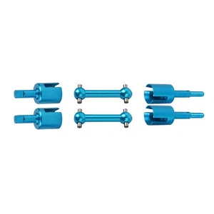Aluminum Alloy Drive Shaft Adapter Set for 1/10 TAMIYA TT01 TT02 RC Car Parts - Picture 1 of 5