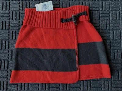 NWT Ralph Lauren Lambs Wool Skirt Girls Size M(8-10)  Park Av Red & Black - Image 1 of 4