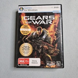 Gears of War PC DVD Game Windows Disc + Manual FREE POST - Bild 1 von 3