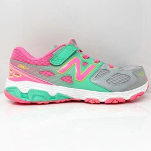 New Balance Boys 680 V3 KA680GKY Gray Running Shoes Sneakers Size 5.5 W - Picture 1 of 12
