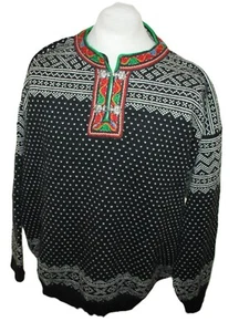 RAUMA MADE IN NORWEGEN HERREN ISLANDER NORWEGER PULLOVER GR 2XL 73CM - Bild 1 von 4