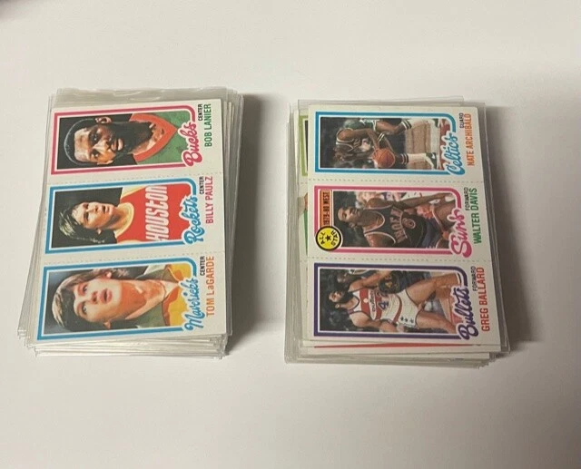 Singles de baloncesto Topps 1980-81 que elijas Foto 1 de 1