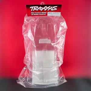 Traxxas 9511 Clear Sledge Body (Requires Painting) w/ Window/Grill/Decals NEW - Picture 1 of 8