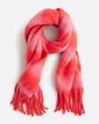 J.Crew Brushed Woven Scarf in Stripe Regal Rose NWT