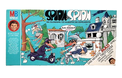 MB Spiele MAD SPION & SPION Vintage Gesellschaftsspiel Brettspiel Unvollständig - Bild 1 von 4