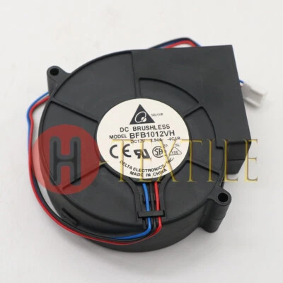 For   BFB1012VH Server Blower Ball Bearing DC12V 2.7A 3-wire Cooling Fan 1PCS - Image 1 of 3