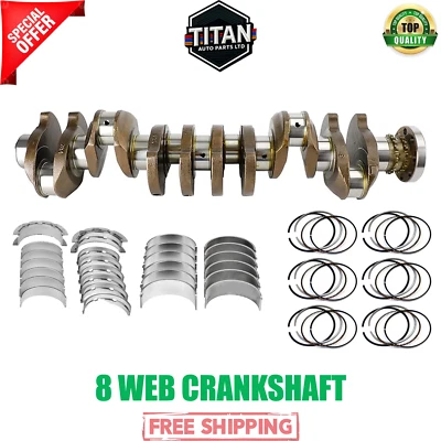 JUEGO DE COJINETES DE BIELA PRINCIPAL Y DE EXTREMO GRANDE BMW N57 3.0 CIGÜEÑAL (8WEB) + N57D30 DIÉSEL Foto 1 de 4