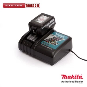 Genuine Makita 18V 5.0Ah LXT Lithium Battery BL1850 + DC18RC Fast Single Charger - Picture 1 of 5