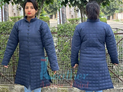 Armadura Gambesón Femenina Medieval | Armadura Acolchada Femenina Manga Completa Gambes Foto 1 de 4