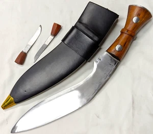1990's era British Army Gurkha Kukri combat side arm with sheath - Picture 1 of 11