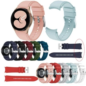 Correa deportiva de silicona para reloj Samsung Galaxy 4/5/6/7/FE 40/44mm 5 Pro 45mm - Imagen 1 de 21