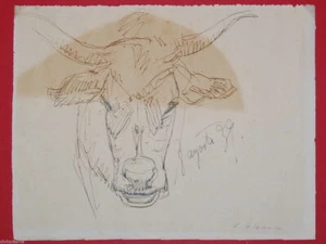 BIANCHI Virginio (1899-1970) Drawing Disegno a Lapis ORIGINALE FUTURISTA - Imagen 1 de 1
