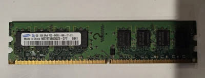 Samsung M378T5663QZ3-CF7 2GB Memory RAM PC2-6400U - Image 1 of 3
