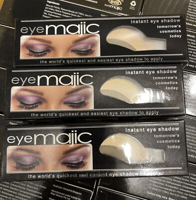 New Eye Majic Instant Eye SHADOW Shade 22 Golds Neutral 3x 5 pk 15 Applications - Image 1 of 4
