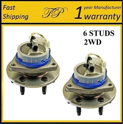 Conjunto de cojinete de cubo de rueda trasera para Pontiac Montana 2006 2x2 (par) Foto 1 de 3