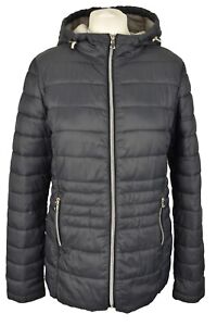 POINT ZERO Black Padded Jacket size S Womens Full Zip Outerwear Outdoors