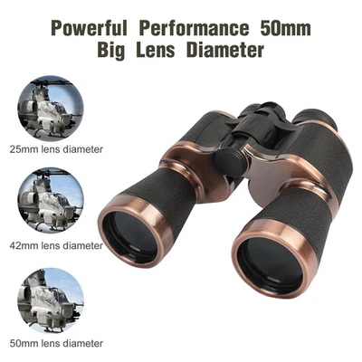 20x50 Binoculars High Power Telescope for Adults Waterproof New Low Light Vision - Image 1 of 4