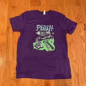 Phish Summer 2021 Pollock Hershey Park PA T Shirt Size XL Brand New - Picture 1 of 3