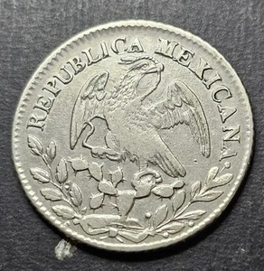 1852 Go PF Mexico Guanajuato 2 Reales  Silver First Republic  Scarce Coin  - Picture 1 of 10