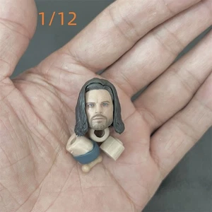 1/12 Bucky Barnes Winter Soldier Head For 6" TBLeague TM01A SHF Male Figure Body - Picture 1 of 4