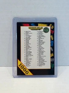 1992 Wild Card Collegiate Basketball 1000 Stripe Checklist #2 #119 Rare USA - Picture 1 of 8