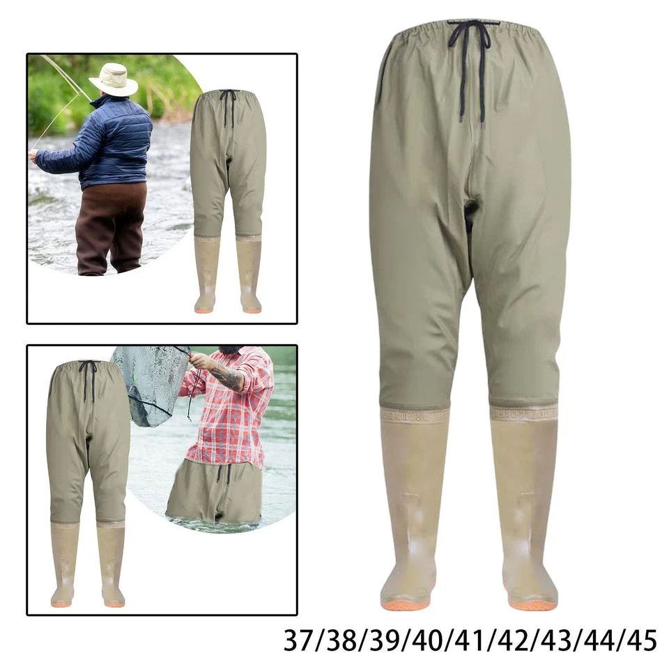 Vadeadores de cintura para hombre pantalones de vadeo accesorios antideslizantes suministros cómodos para Foto 1 de 1